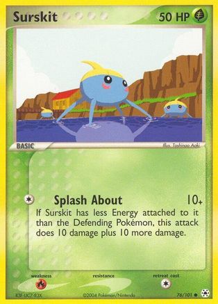 Surskit - 76/101 - Common - Reverse Holo