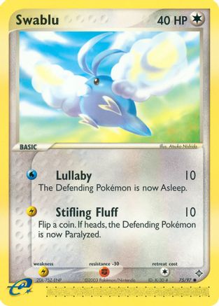 Swablu - 75/97 - Common - Reverse Holo