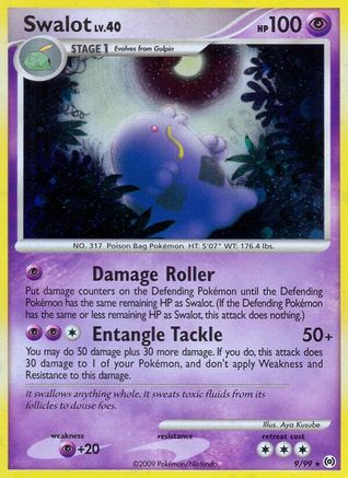 Swalot 009  - Reverse Holofoil Arceus - Holo Rare