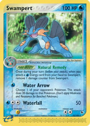 Swampert - 23/109 - Rare