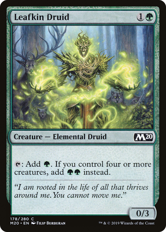 Leafkin Druid (M20-178)  Foil