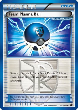 Team Plasma Ball (Team Plasma) - 105/116 - Uncommon