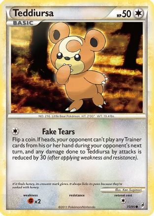 Teddiursa - 73/95 - Common