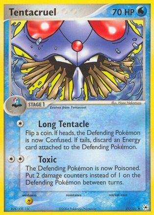 Tentacruel - 51/101 - Uncommon - Reverse Holo