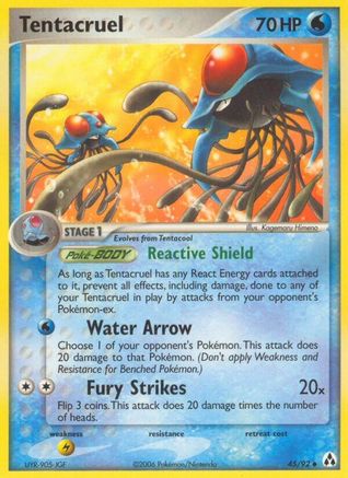 Tentacruel - 45/92 - Uncommon