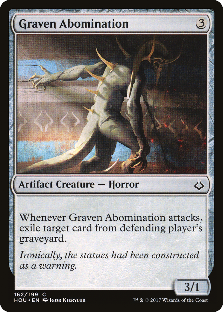 Graven Abomination (HOU-162)  Foil