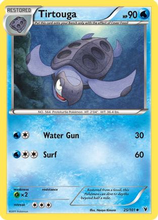 Tirtouga - 25/101 - Uncommon
