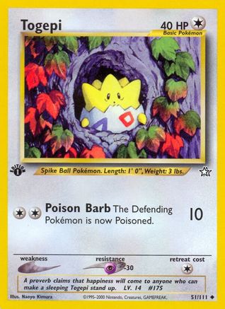 Togepi - 51/111 - Uncommon - Unlimited