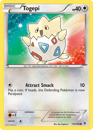 Togepi - 110/149 - Common - Reverse Holo