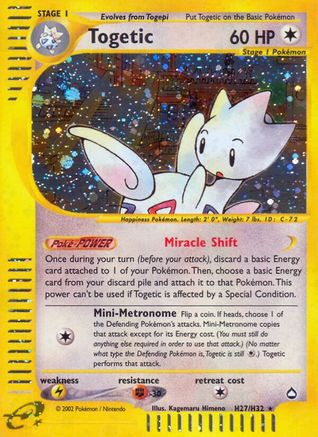 Togetic H27/H32 - Holo Rare