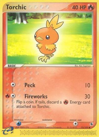 Torchic - 73/109 - Common