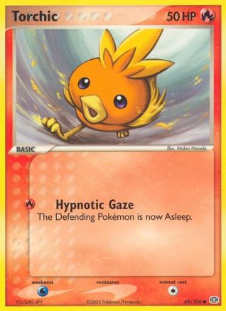 Torchic - 69/106 - Common - Reverse Holo