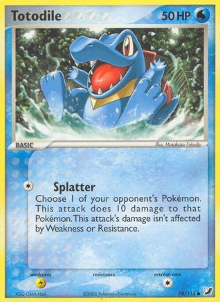 Totodile - 78/115 - Common - Reverse Holo