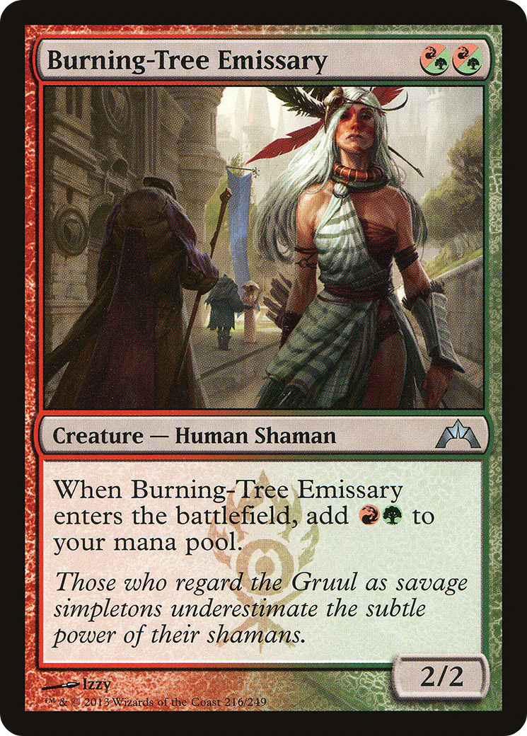 Burning-Tree Emissary (GTC-216)  Foil