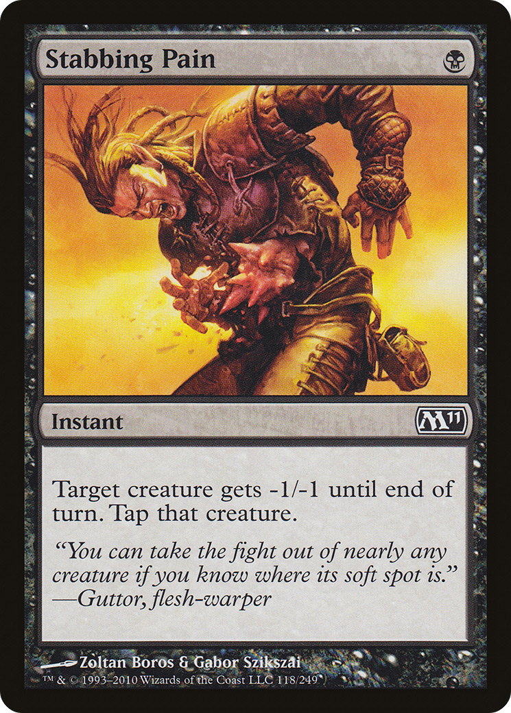 Stabbing Pain (M11-118)  Foil