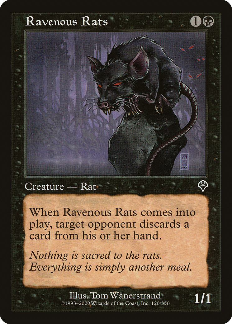 Ravenous Rats (INV-120)  Foil