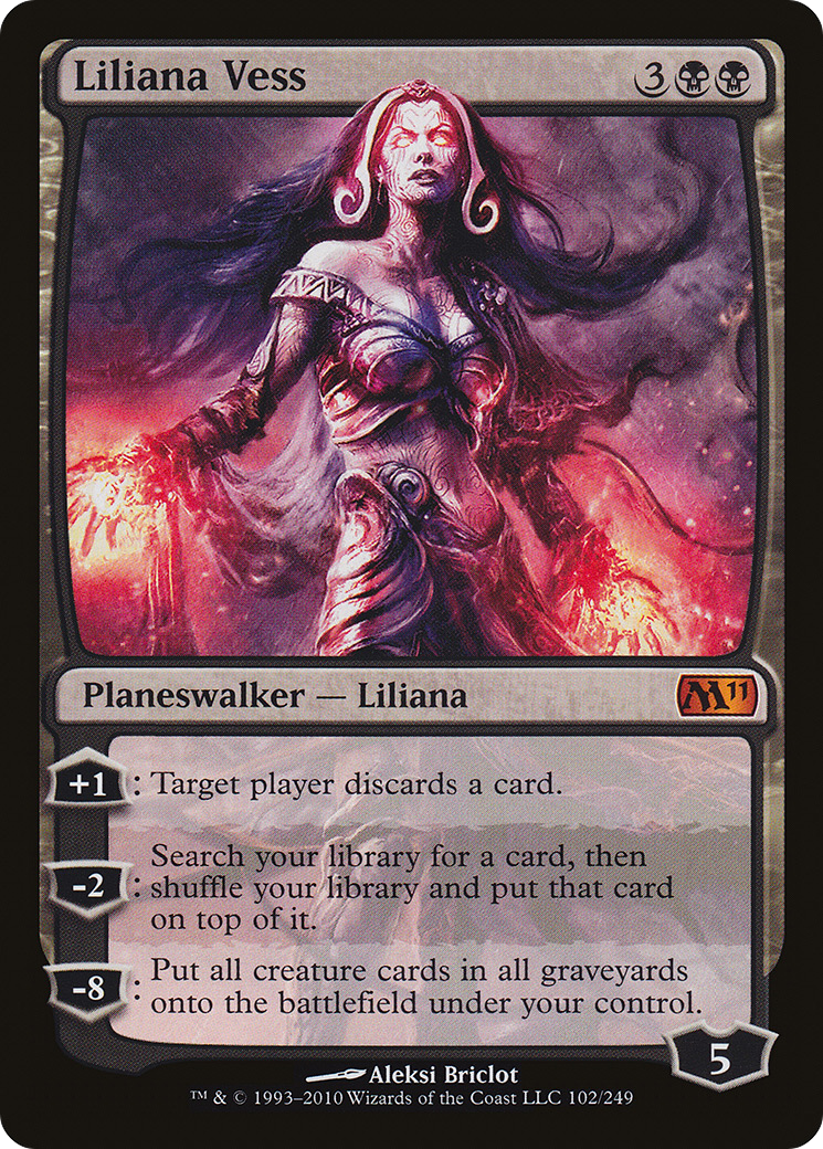 Liliana Vess (M11-102)  Foil