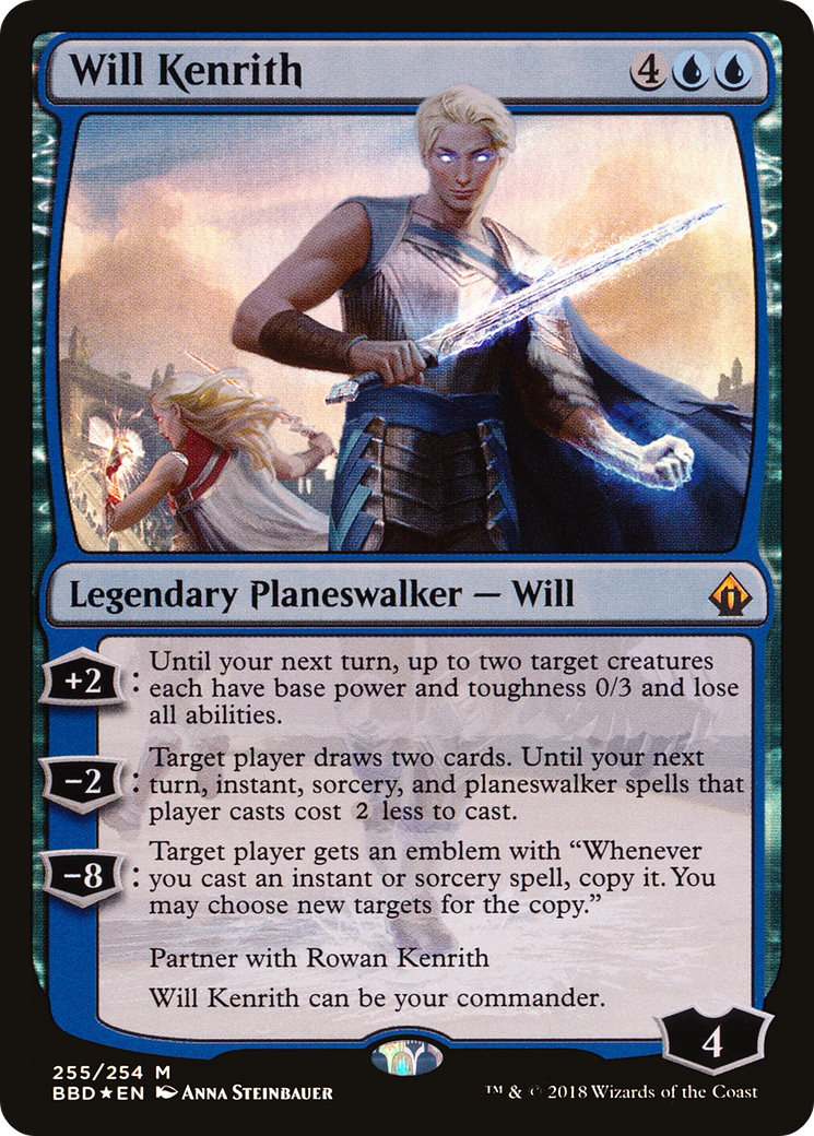 Will Kenrith (Alternate Art Foil) (BBD-255)  Foil