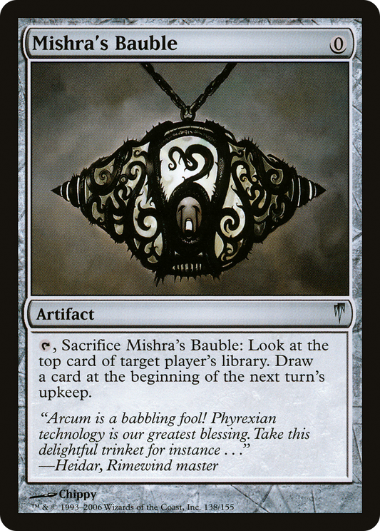 Mishra's Bauble (CSP-138)  Foil