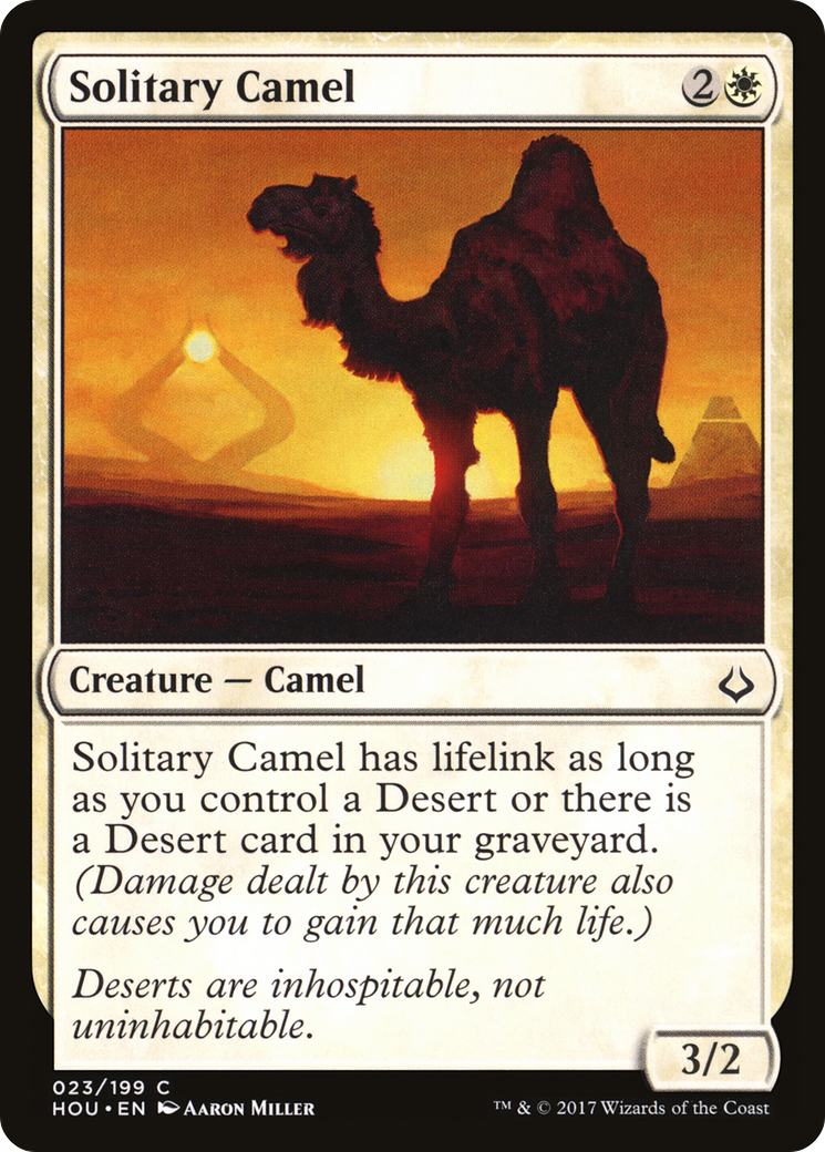 Solitary Camel (HOU-023)  Foil