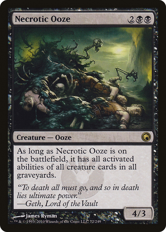 Necrotic Ooze (SOM-072)  Foil