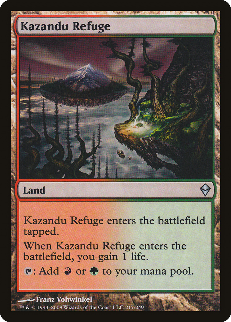 Kazandu Refuge (ZEN-217)  Foil