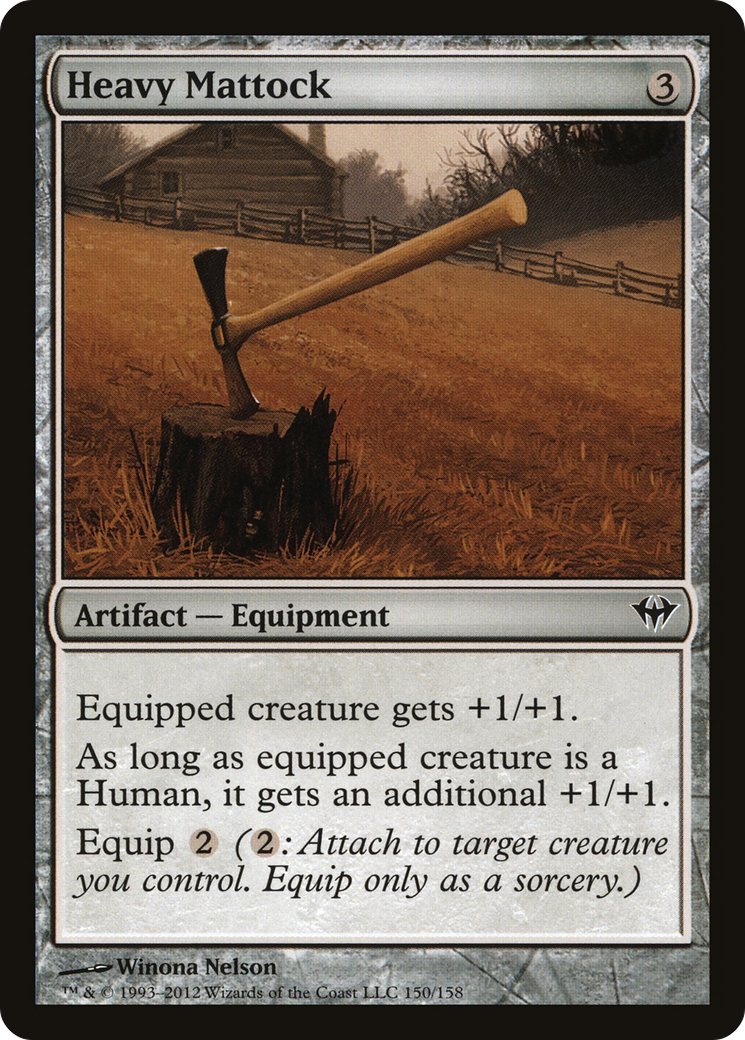 Heavy Mattock (DKA-150)  Foil