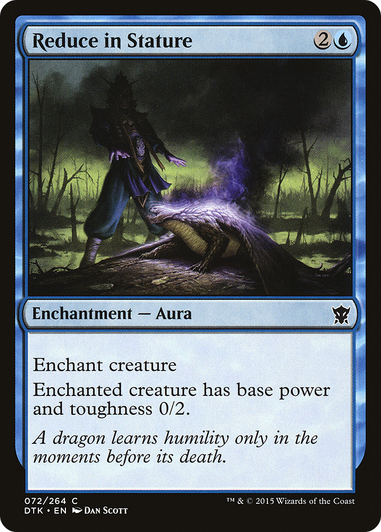 Reduce in Stature (DTK-072)  Foil