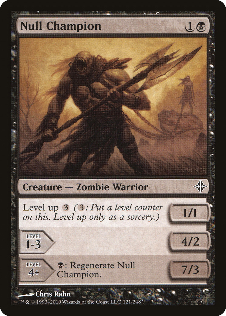 Null Champion (ROE-121)  Foil