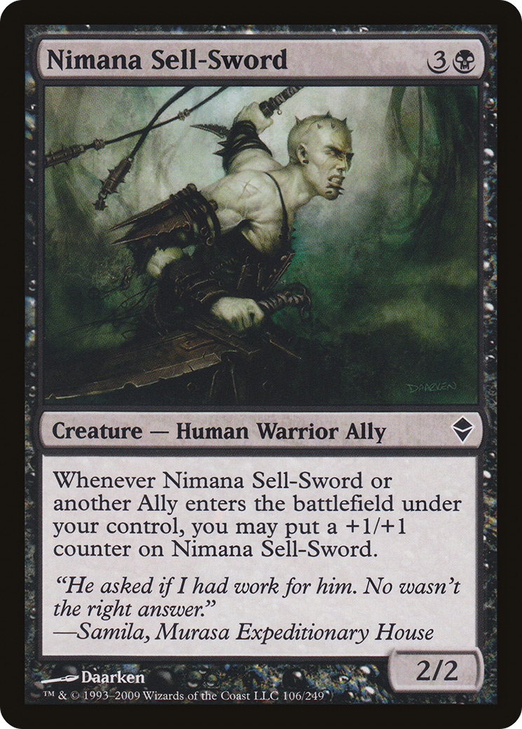 Nimana Sell-Sword (ZEN-106)