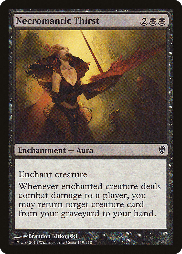 Necromantic Thirst (CNS-119)  Foil