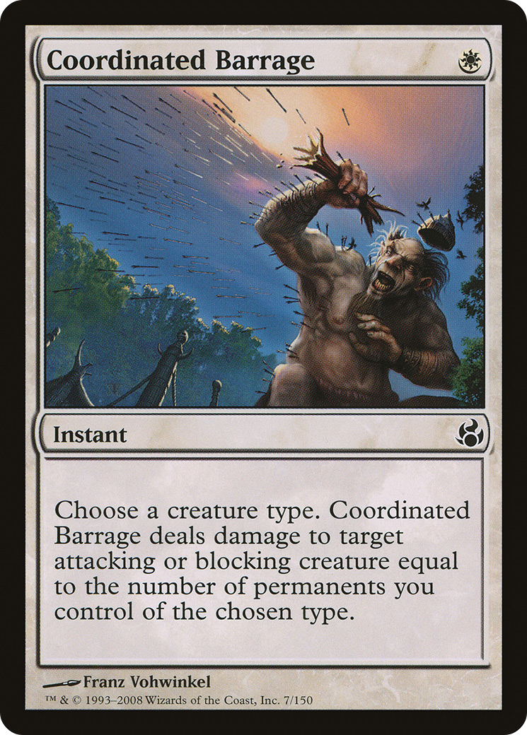 Coordinated Barrage (MOR-007)  Foil