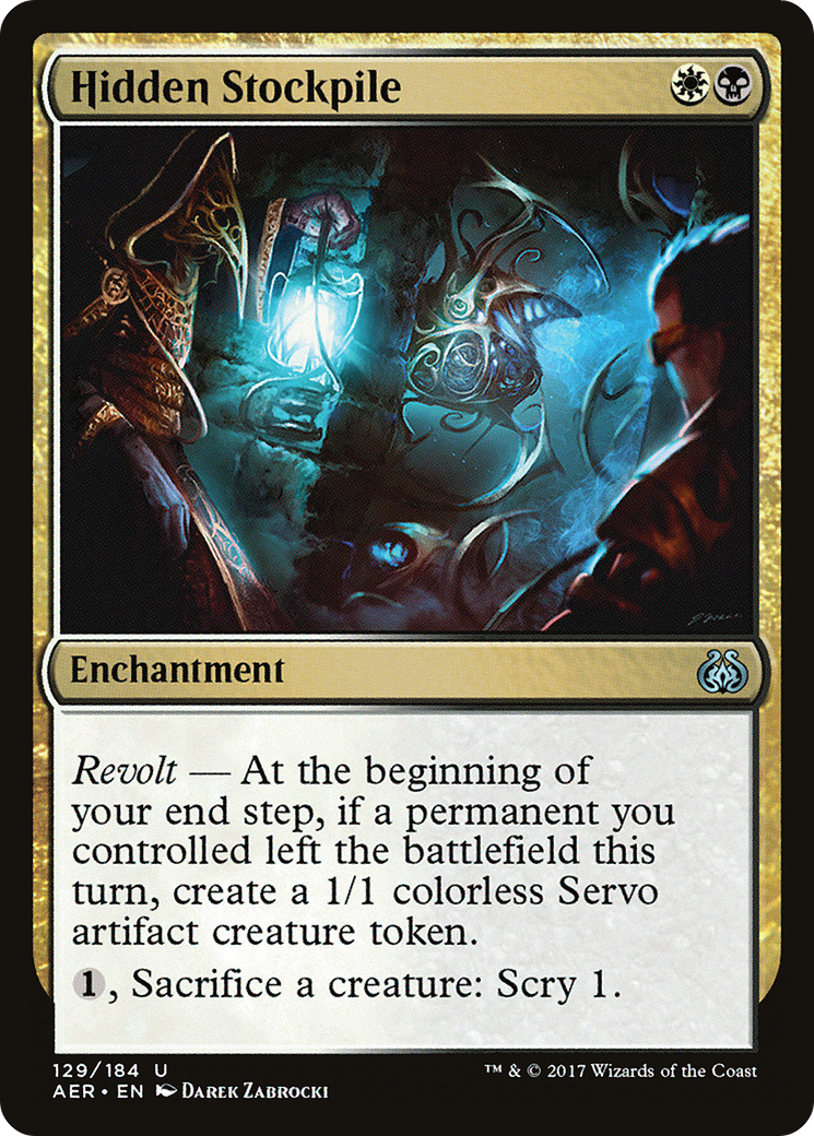 Hidden Stockpile (AER-129)  Foil