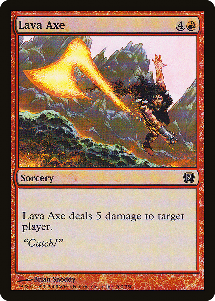 Lava Axe (9ED-200)