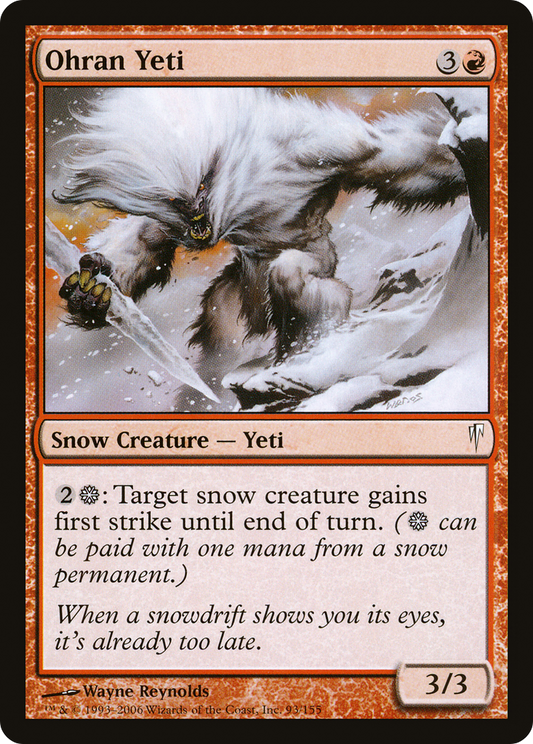 Ohran Yeti (CSP-093)