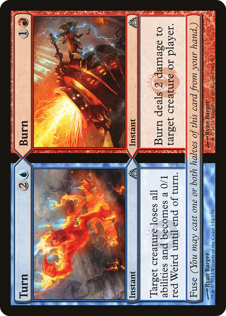 Turn // Burn (DGM-134)  Foil