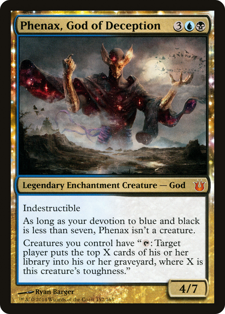 Phenax, God of Deception (BNG-152)  Foil