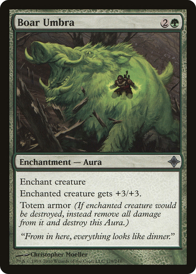 Boar Umbra (ROE-179)  Foil