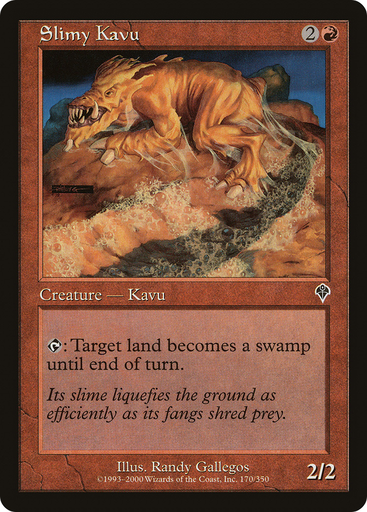 Slimy Kavu (INV-170)  Foil