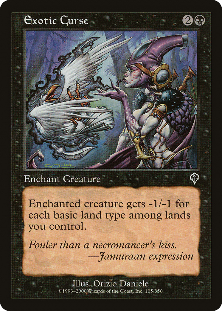 Exotic Curse (INV-105)  Foil