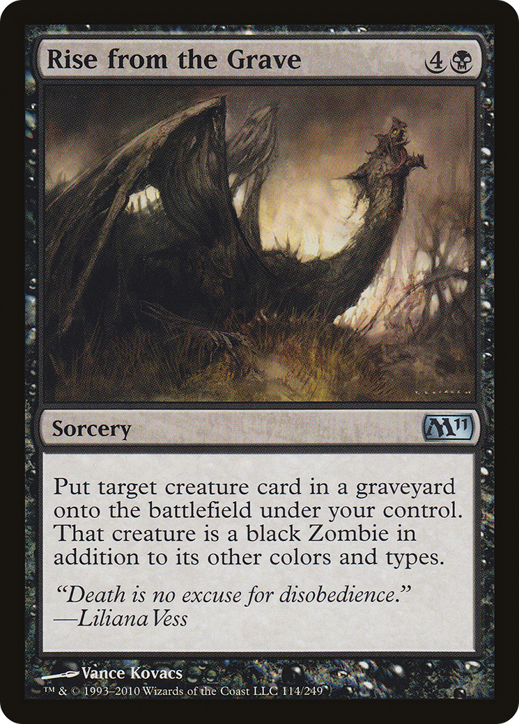 Rise from the Grave (M11-114)  Foil