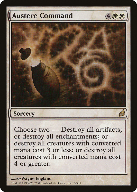 Austere Command (LRW-003)  Foil