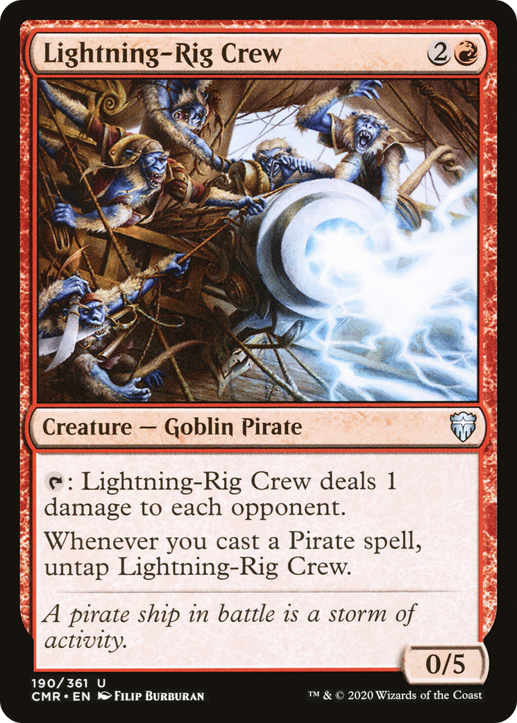Lightning-Rig Crew (CMR-190)  Foil