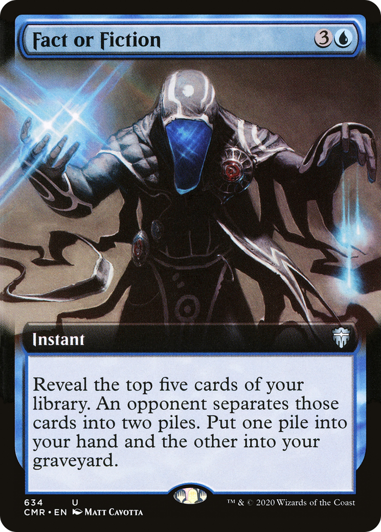 Fact or Fiction (Extended Art) (CMR-634)  Foil