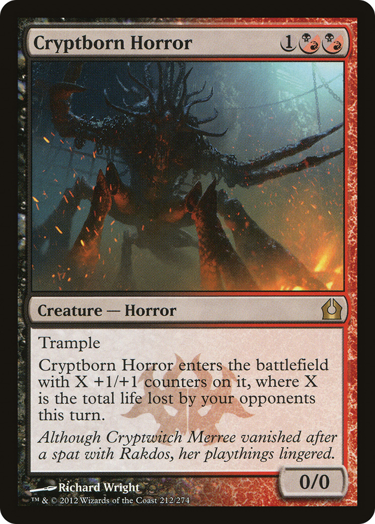 Cryptborn Horror (RTR-212)