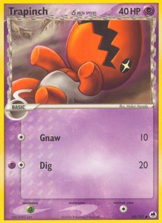 Trapinch (Delta Species) - 68/101 - Common