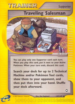 Traveling Salesman - 137/147 - Uncommon - Reverse Holo