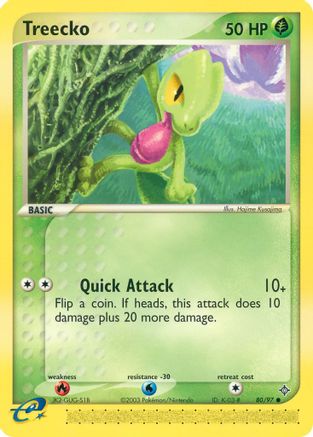 Treecko - 80/97 - Common