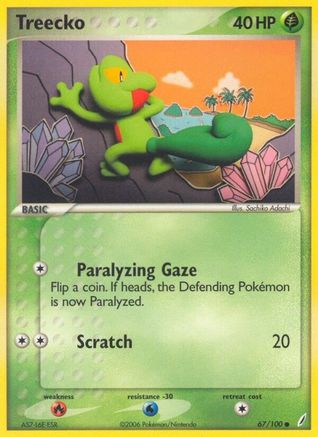 Treecko - 67/100 - Common