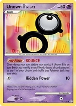 Unown [B] - 66/130 - Uncommon